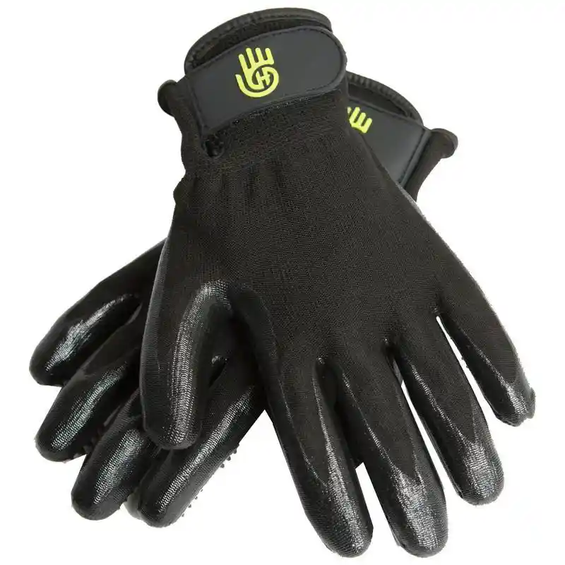 Bathing/Grooming Gloves Black Medium