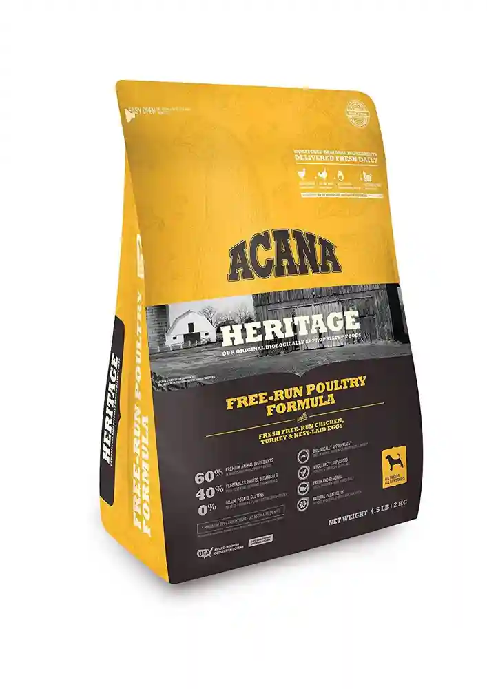 Acana Heritage Fr Poultry 4.5lb