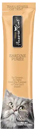 Fussie Cat Sardine Puree 4/.5oz