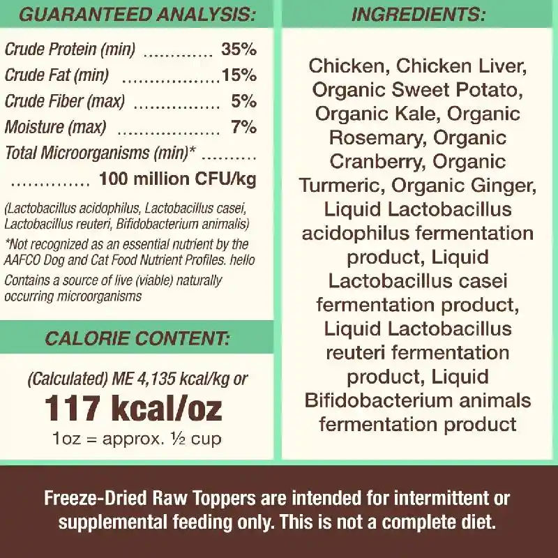 Primal Cupboard Cuts Top Chicken 3.5z