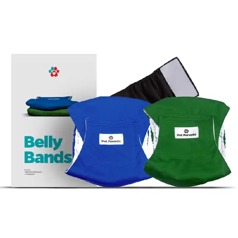 Pet Parents Belly Bands Gentleman Sm 2pk