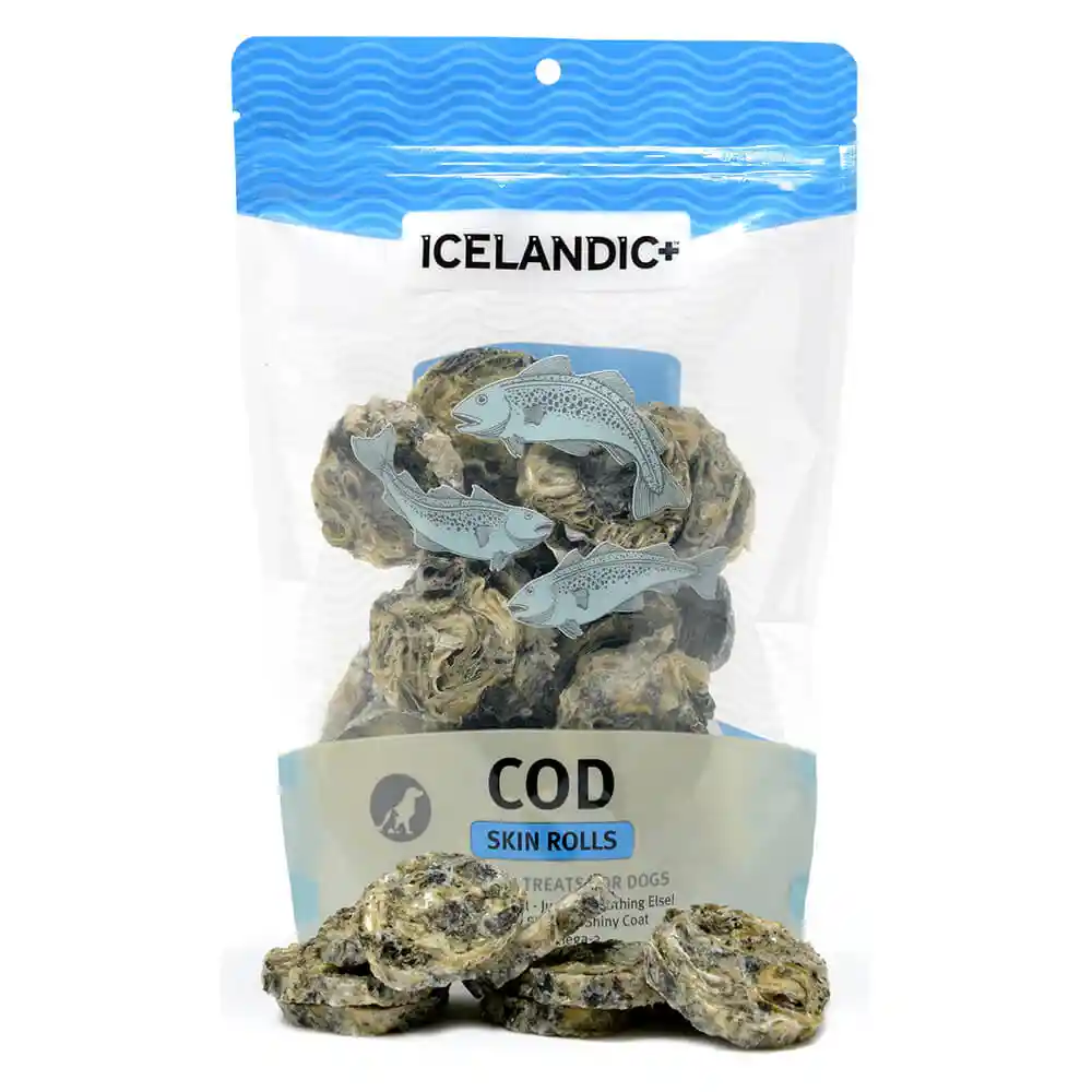 Icelandic Cod Skin Rolls 3-oz