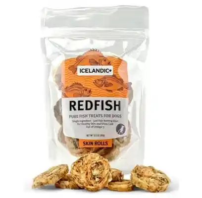 Icelandic Redfish Skin Rolls 3-oz