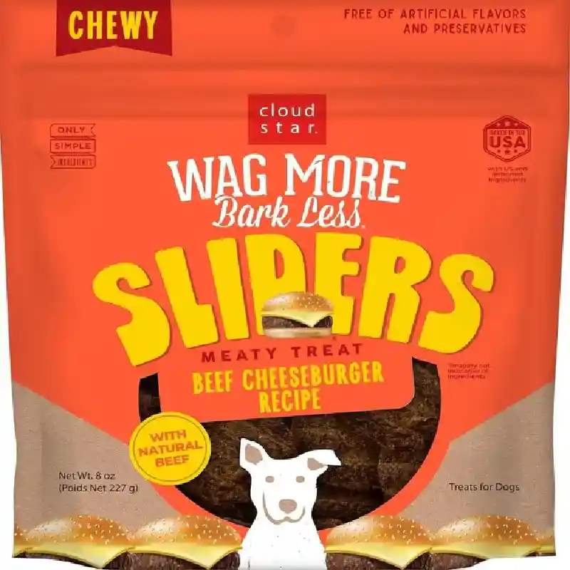 Wagmore Slider Cheeseburger treat 8oz