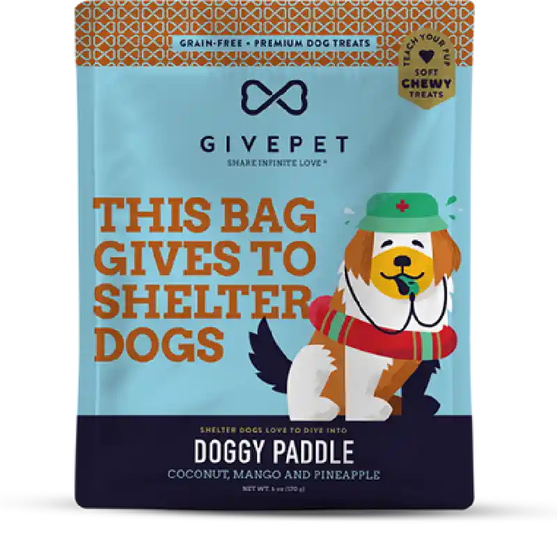 GivePet Doggy Paddle 6oz Soft Treats