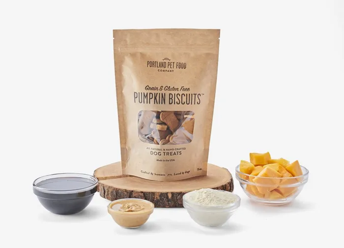 Portland Pet Gluten/grain Free Pumpkin Treat 5-oz