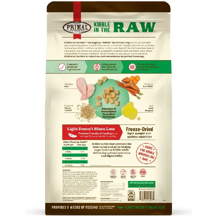 Kibble in the Raw Small Breed 4lb