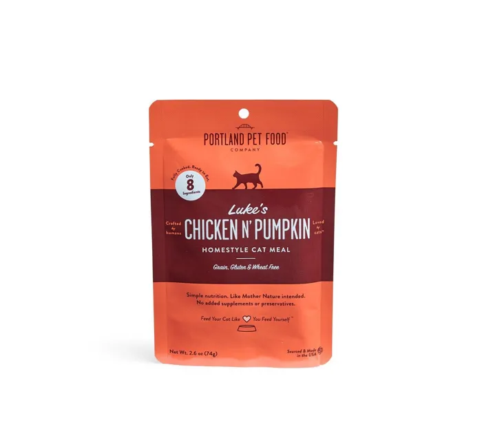 Portland Pet Cat Luke's Chicken N' Pumpkin 2.6-oz