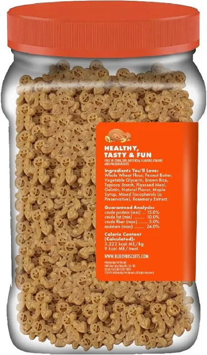Buddy Biscuits Peanut Butter Chewy 20oz Jar