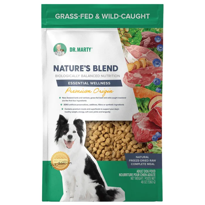 Dr. Marty's Dog Fd Essential Wellness 48-oz