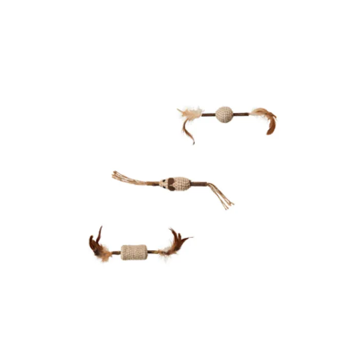 Spot Naturals Silver Vine Cord/stick Cat Toy