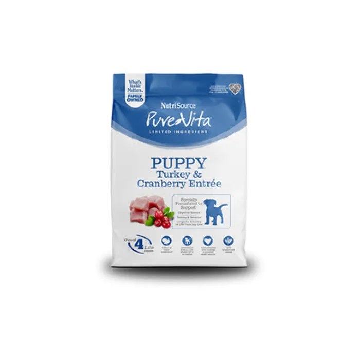 NS Pure Vita Turkey Cranberry Puppy 25 lb