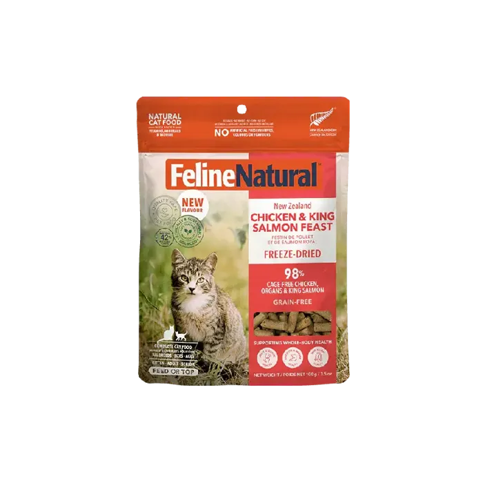 Feline Natural Cat Gf Fzd Chicken Salmon 3.5oz