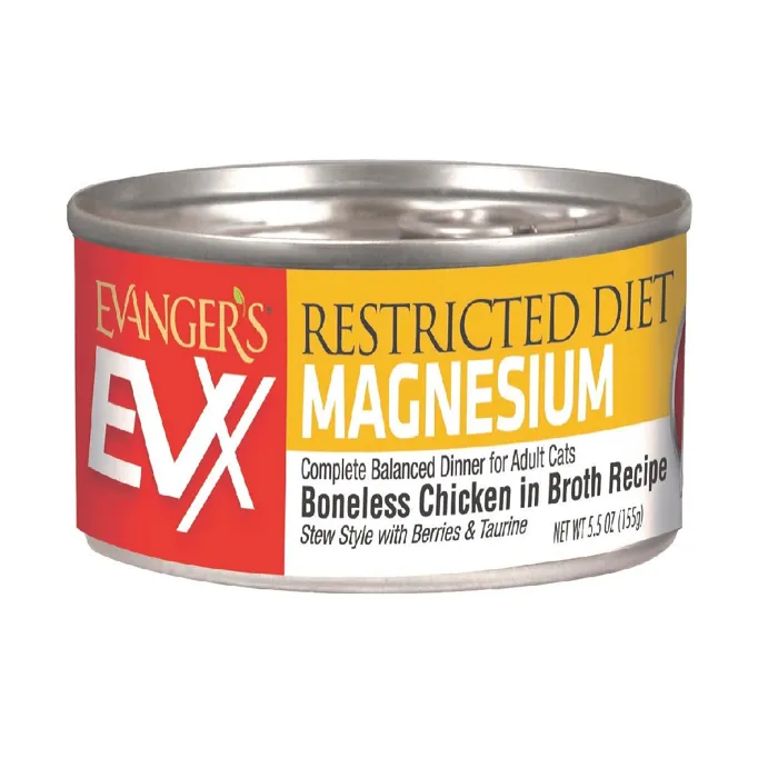 Evanger's EVX Restricted Diet Magnesium Boneless Chicken 5.5-ounce can