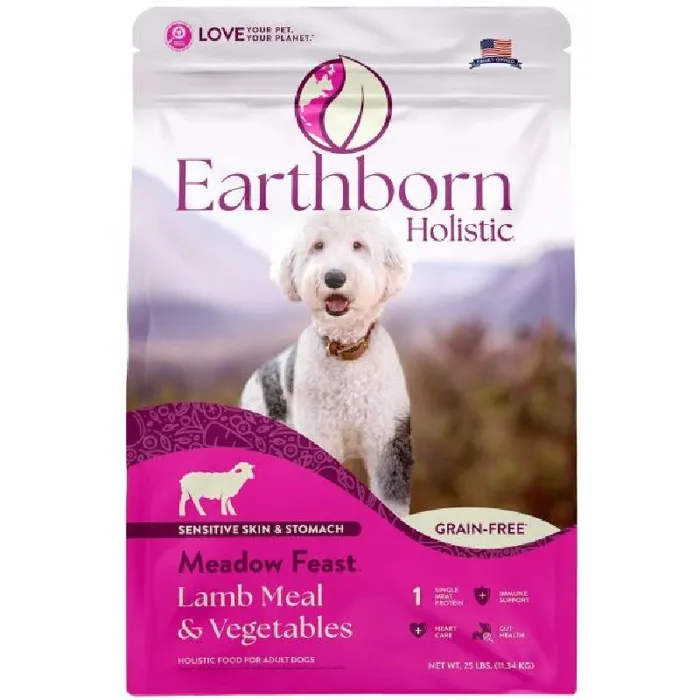 Earthborn Holistic Meadow Feast Gf Dog Food 25 Lb