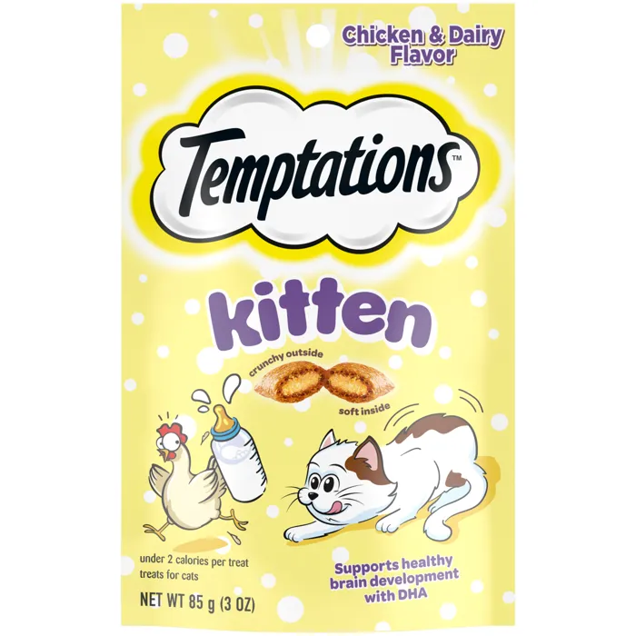 Chicken And Dairy Kitten Treats - 3oz Pouch