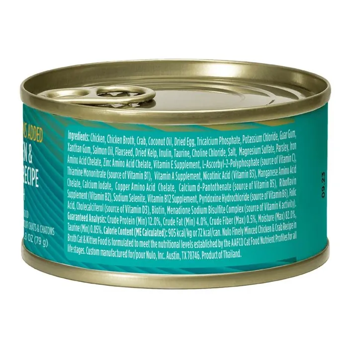 Nulo Cat Minced Chicken Crab 2.8oz
