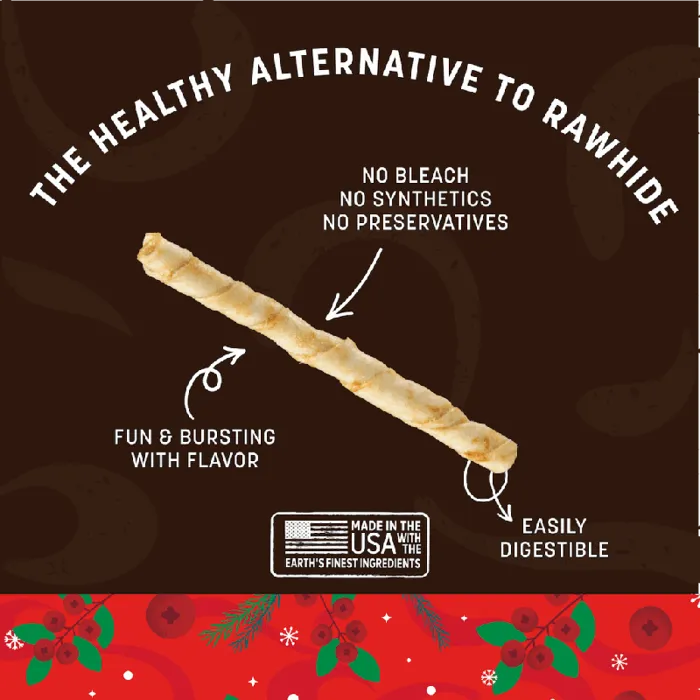 Earth Animal No Hide Holiday Feast Stix Value 20-pk