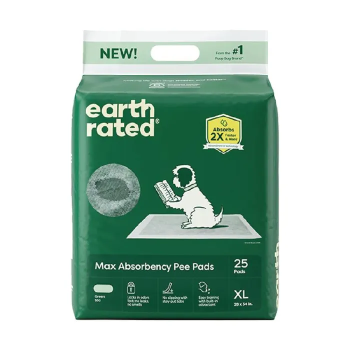 Earth Rated Pee Pads XLG 25ct