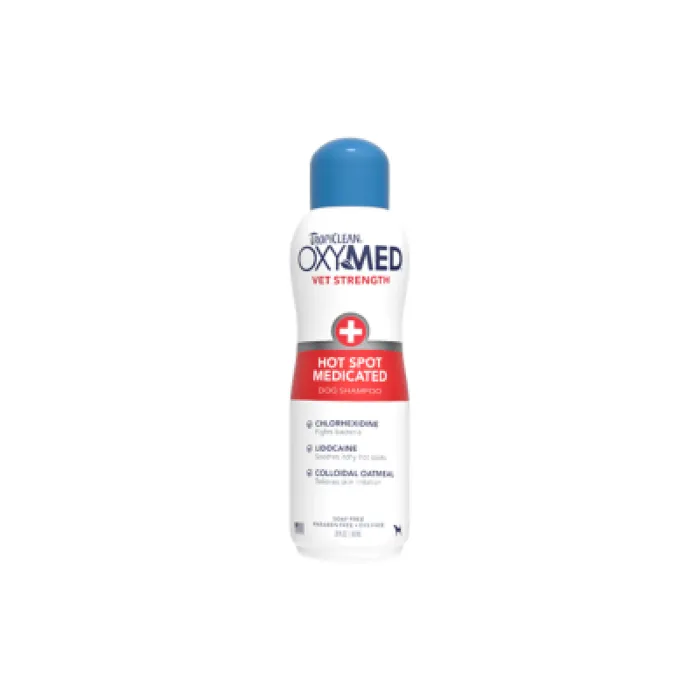 Tropiclean Oxy-Med Shampoo Hot Spot Medicated 20oz