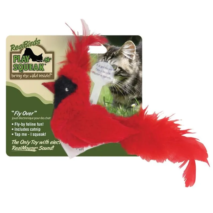 Play N Squeak Real Birds Fly Over