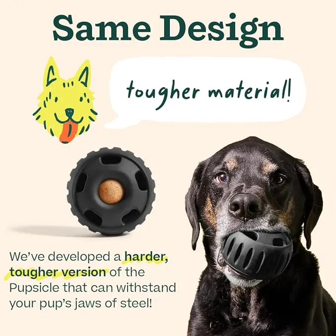 Woof Pupsicle Superchewer Lg Black