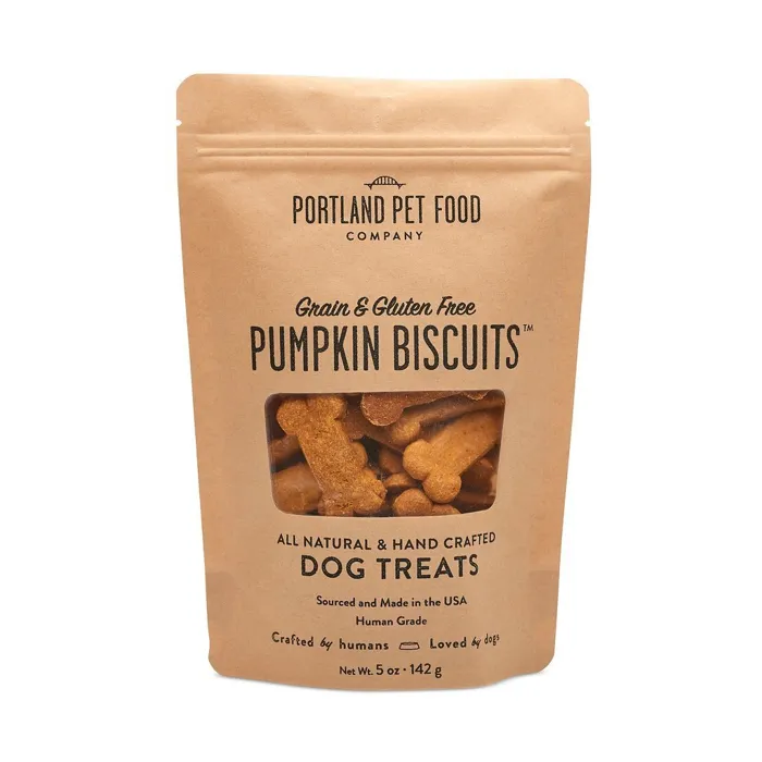 Portland Pet Gluten/grain Free Pumpkin Treat 5-oz