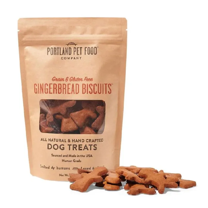 Portland Pet Food Gingerbread Biscuits 5-oz