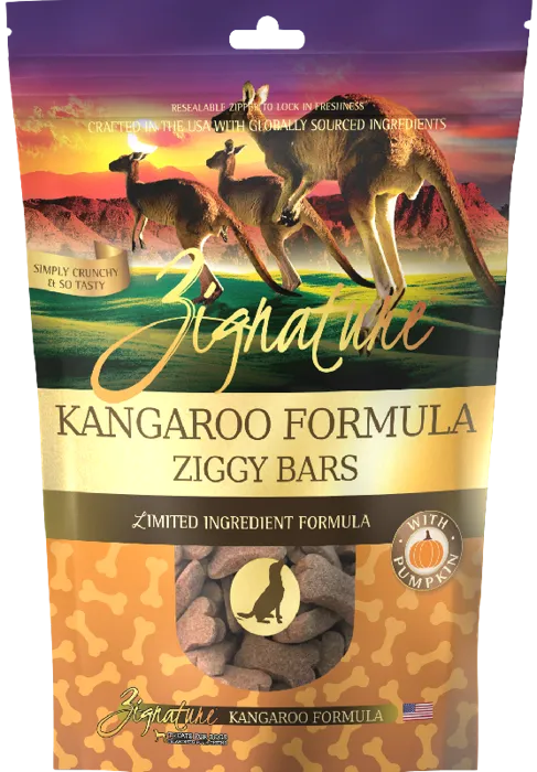 Zignature Kangaroo Biscuit Treat 12-oz