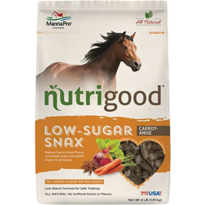 Manna Pro Nutrigood Low Sugar Snax Carrot-anise 4l