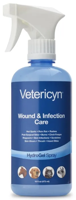 Vetericyn Hydrogel Spray 16 Oz