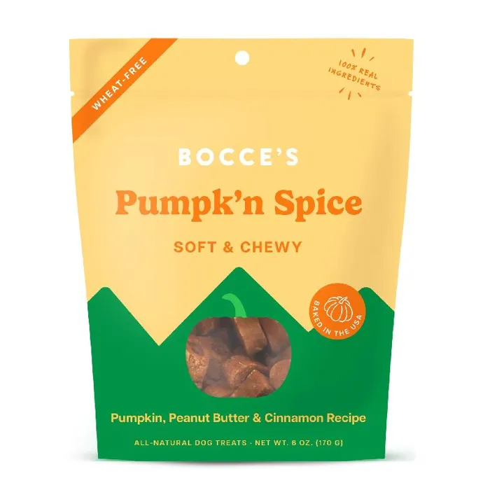 Bocce's Bakery Camping Soft & Chewy Pumpk'n Spice