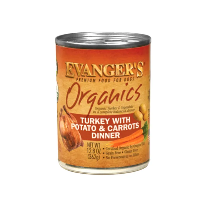 Evangers Organic Turkey Potato And Carrot 13.2 Oz