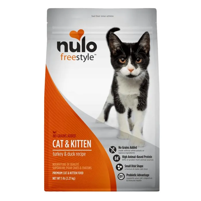 Freestyle Cat & Kitten Gf Trky & Duck Cat Food 5-lb