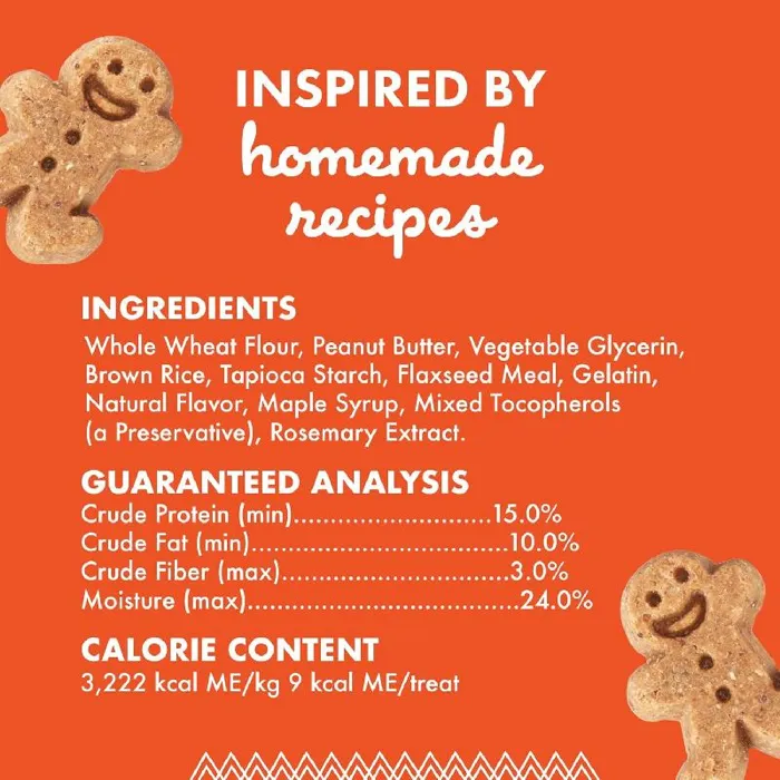 Buddy Biscuits Peanut Butter Chewy 20oz Jar