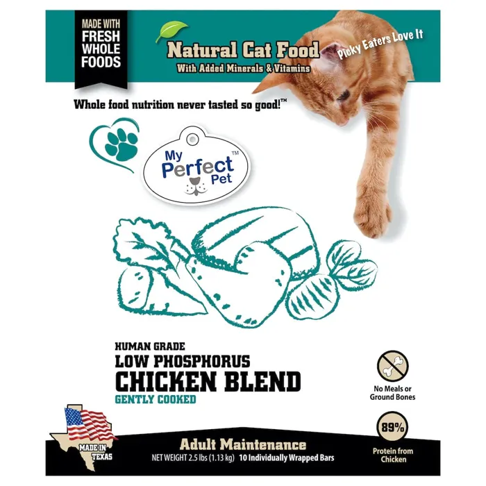 My Perfect Pet Cat Gf Frzn Cook Lowphos Ckn 3-lb