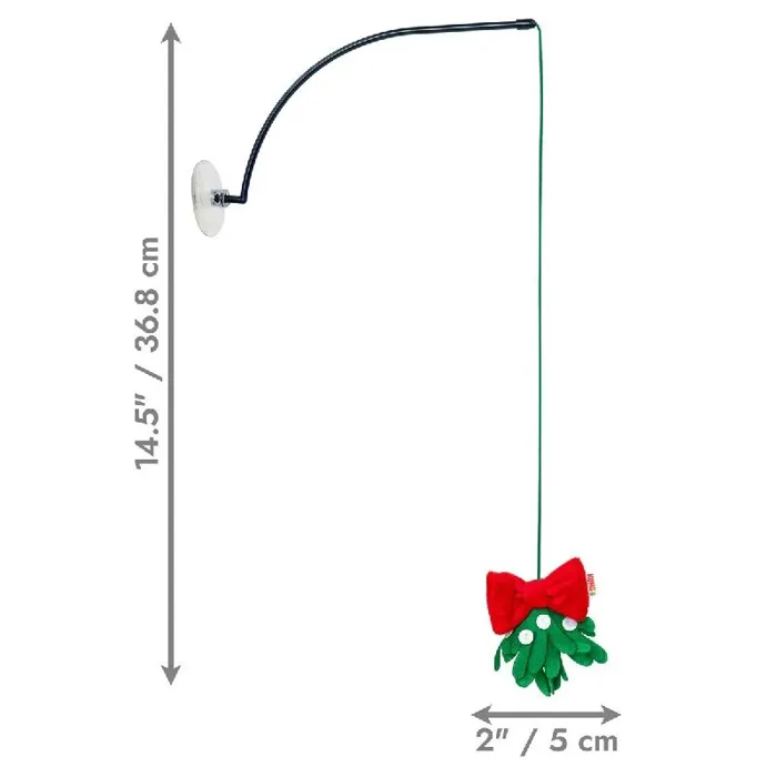 Holiday Connects Mistletoe Cat