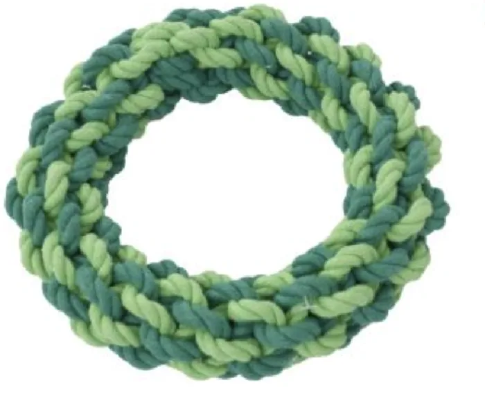 Territory Holiday Dog Toy Wreath Braided Rope 2026