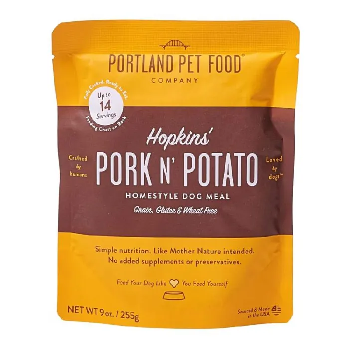 Portland Pet Food Hopkins' Pork N' Potato Grain Free Wet Dog Food 9-oz