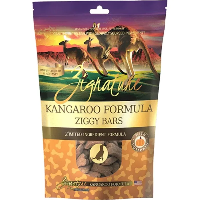 Zignature Kangaroo Biscuit Treat 12oz