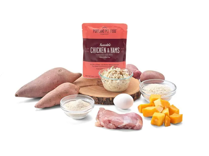 Portland Pet Tuxedo's Chicken & Yams 9-oz