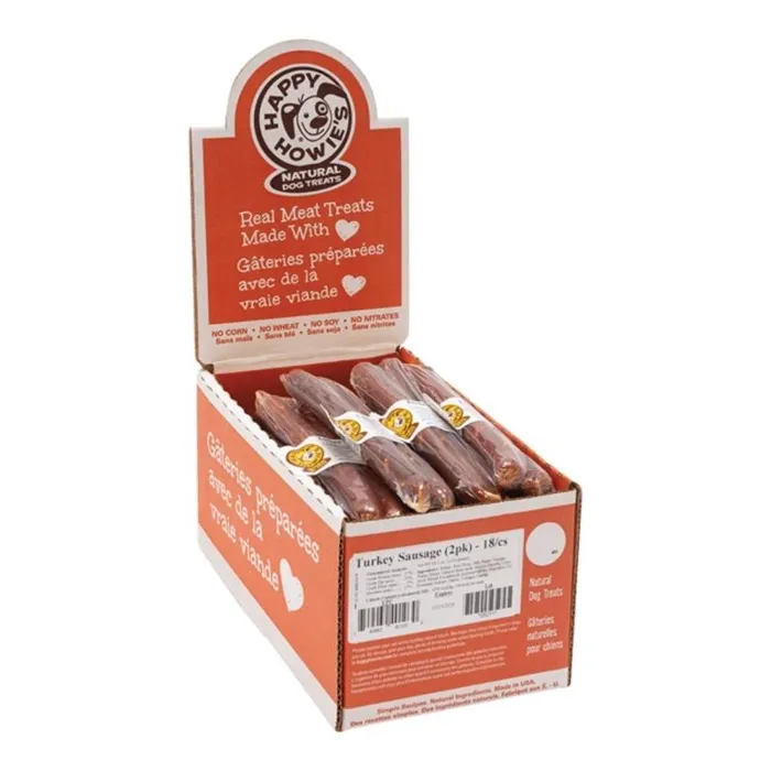 Happy Howie's Turkey Sausge 2pk