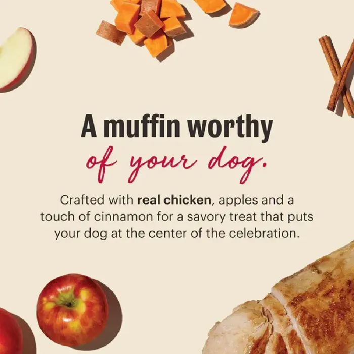 Hk Treat Muffin Mix Chicken Apple & Cinnamon