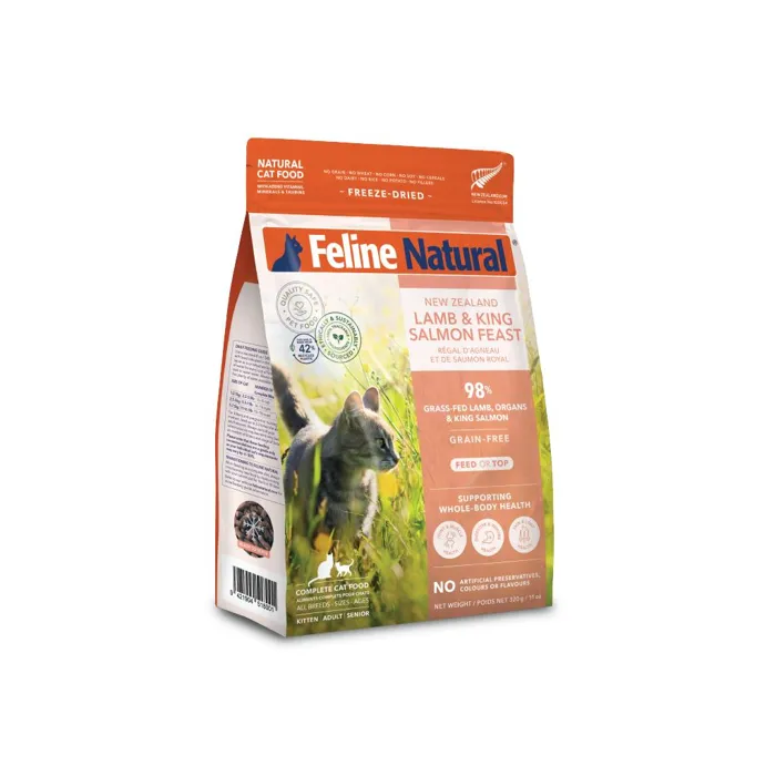 Feline Natural Cat Lamb & Salmon 11-oz