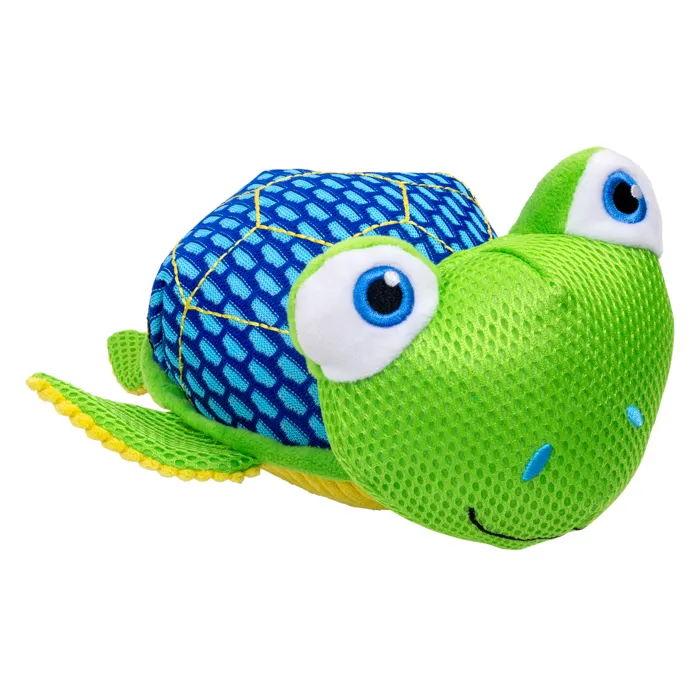 KONG Armor Turtle green blue shell front three-quarter view