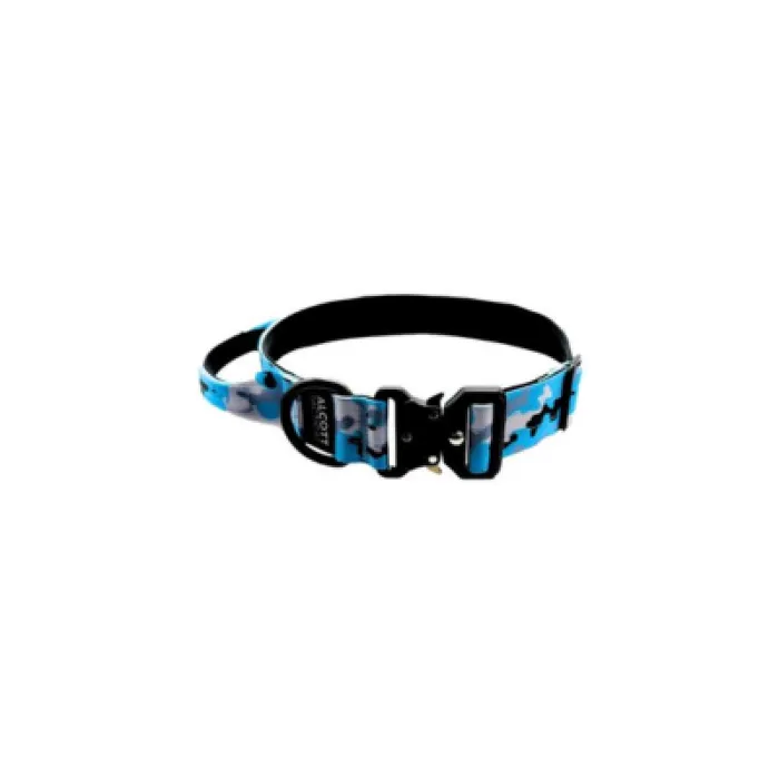 Alcott Tactical Collar Large Dog Blue Camo