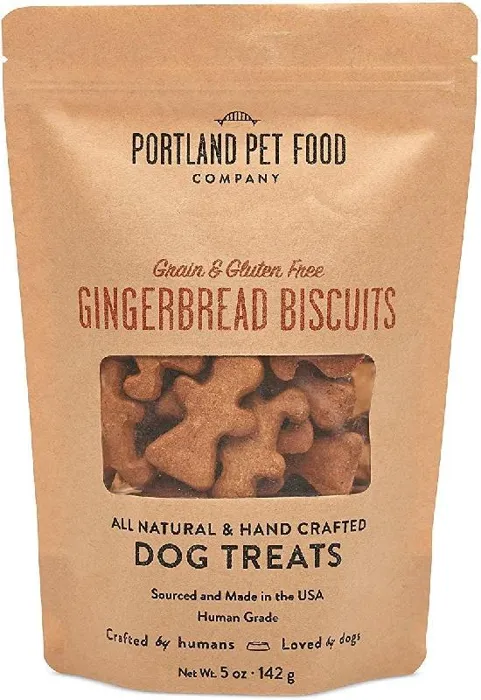 Portland Pet Food Gingerbread Biscuits 5-oz