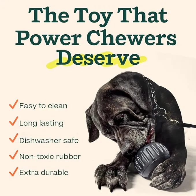 Woof Pupsicle Superchewer Lg Black