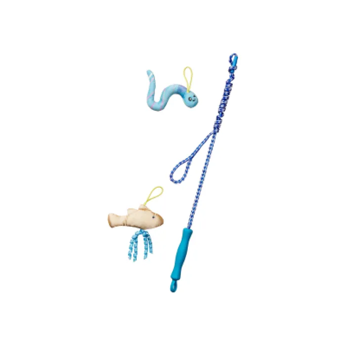 Ethical Pet Spot Loopity Loop Wand Fish/Worm Cat