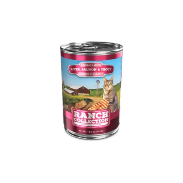 Ranch Collection Cat Can Liver/ Salmon/Trout